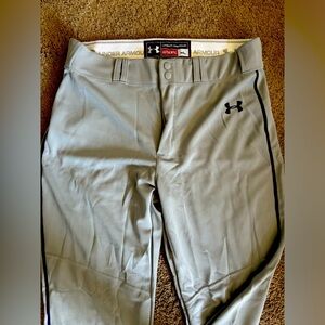 Under Armour Vanish Open Bottom Piped Mens Baseball Pants